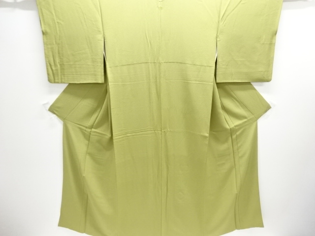 一つ紋色無地着物